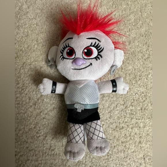 Lot of 3 Dreamworks plush trolls from Trolls World Tour - Picture 5 of 7